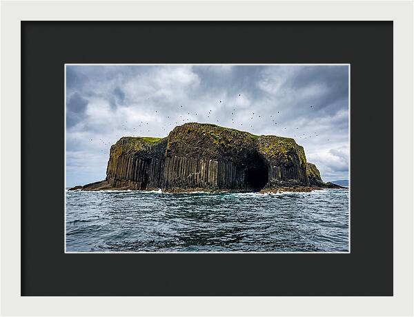 Staffa Island From The Sea