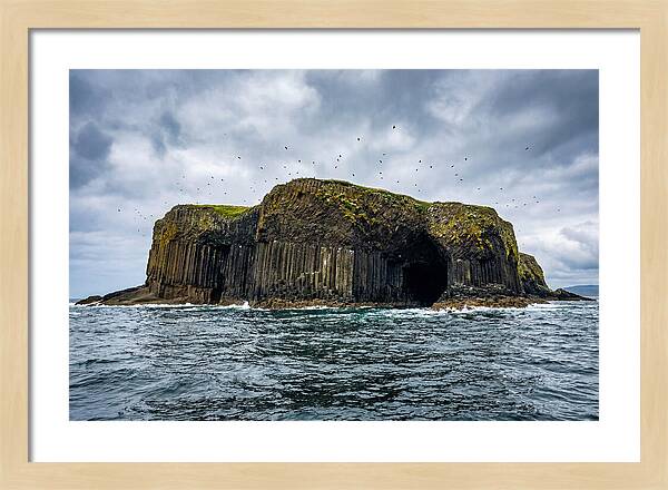 Staffa Island From The Sea