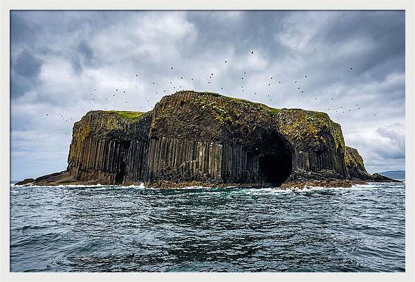 Staffa Island From The Sea