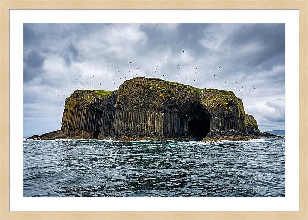 Staffa Island From The Sea
