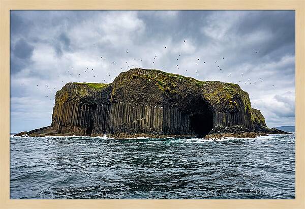 Staffa Island From The Sea