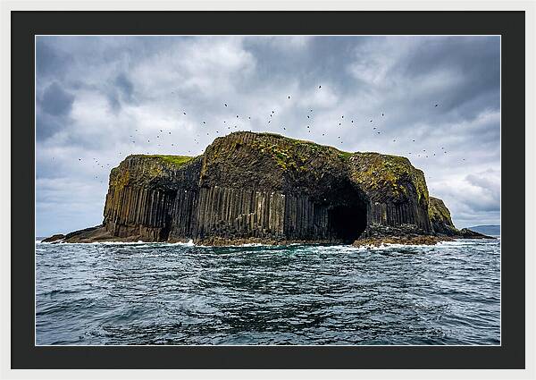 Staffa Island From The Sea