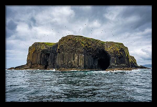 Staffa Island From The Sea