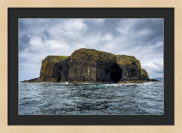 Staffa Island From The Sea