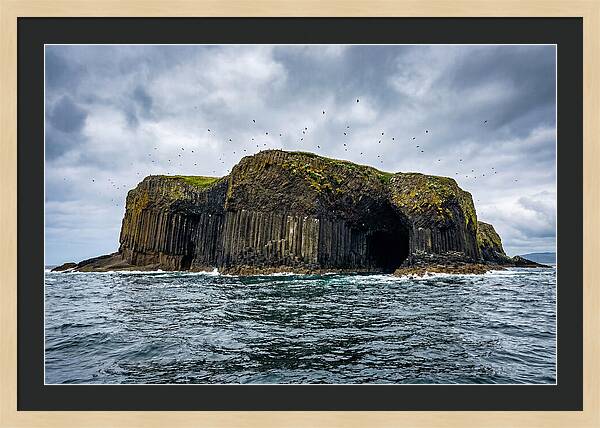 Staffa Island From The Sea