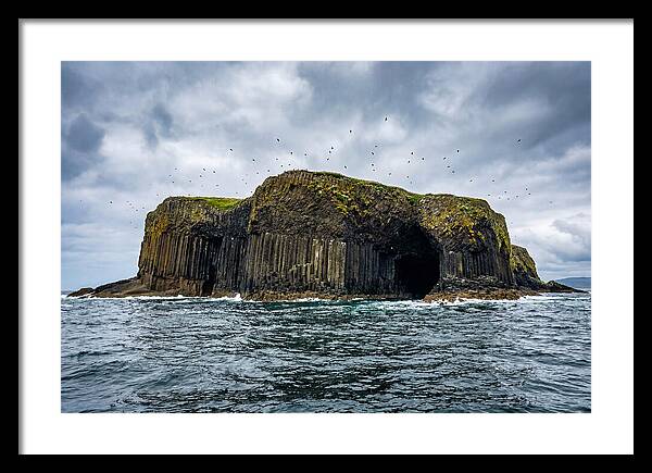 Staffa Island From The Sea