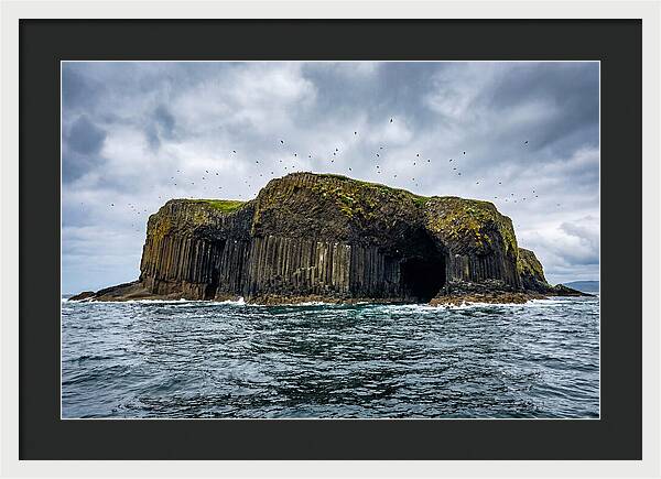 Staffa Island From The Sea