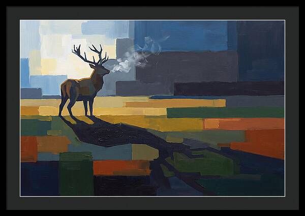 Stag Breathing Steam