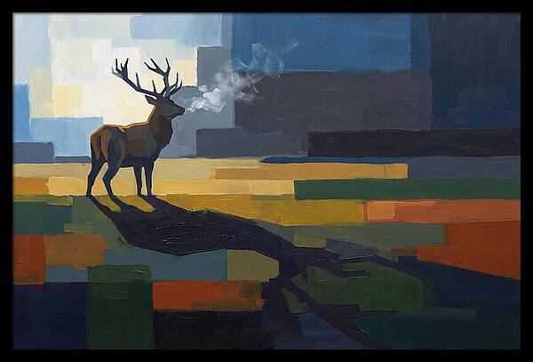 Stag Breathing Steam