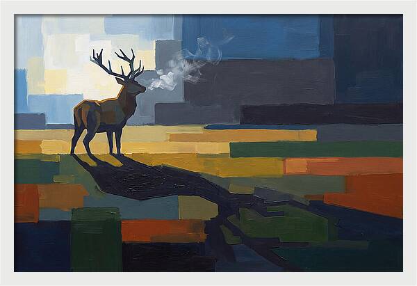 Stag Breathing Steam
