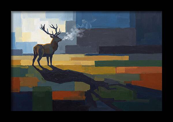 Stag Breathing Steam