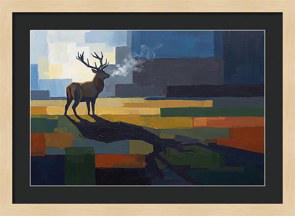 Stag Breathing Steam