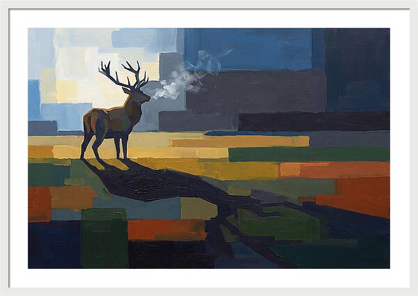 Stag Breathing Steam