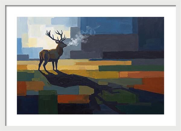 Stag Breathing Steam