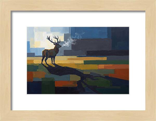 Stag Breathing Steam