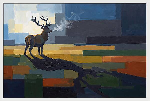 Stag Breathing Steam