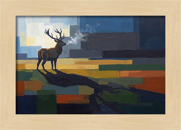 Stag Breathing Steam