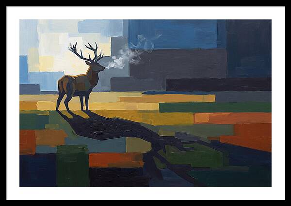 Stag Breathing Steam