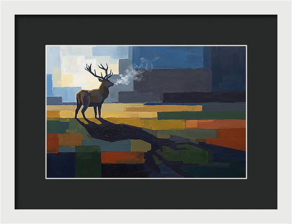 Stag Breathing Steam