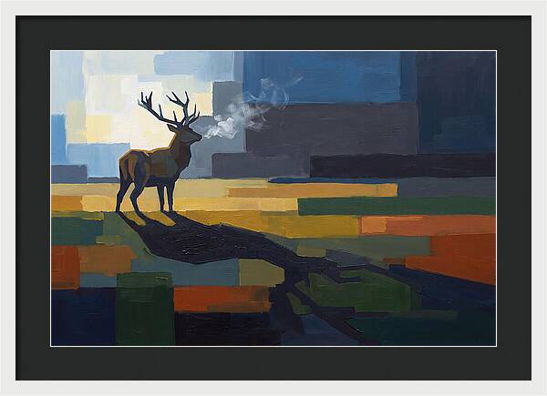 Stag Breathing Steam