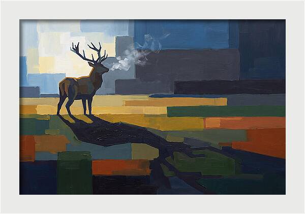 Stag Breathing Steam