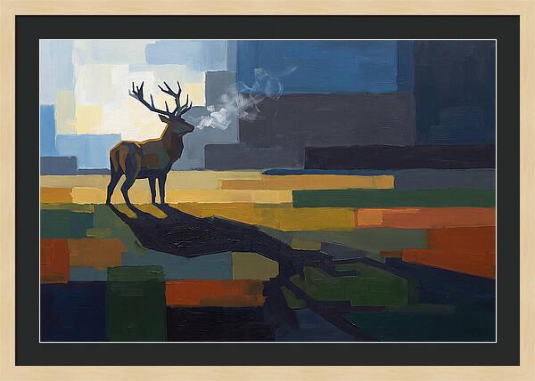 Stag Breathing Steam