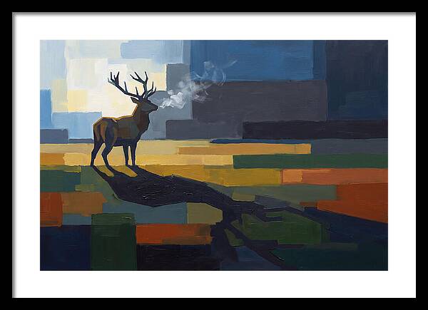 Stag Breathing Steam