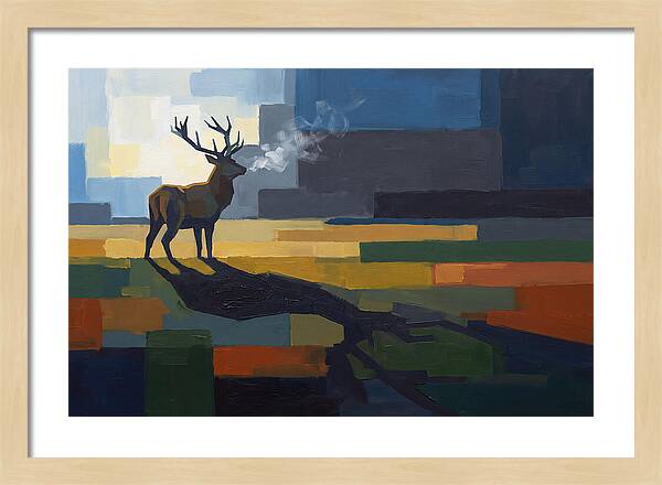 Stag Breathing Steam