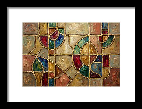 Stained Glass Mosaic Harmony