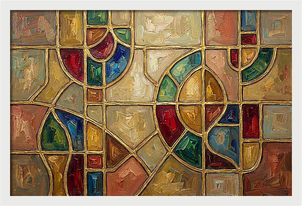 Stained Glass Mosaic Harmony