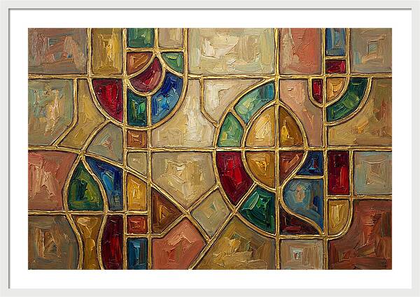 Stained Glass Mosaic Harmony