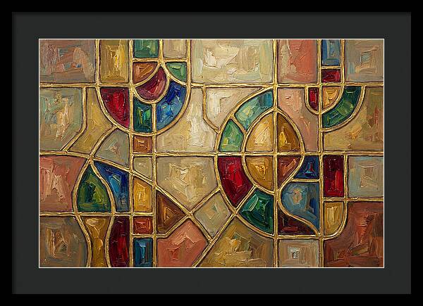 Stained Glass Mosaic Harmony