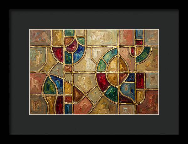 Stained Glass Mosaic Harmony