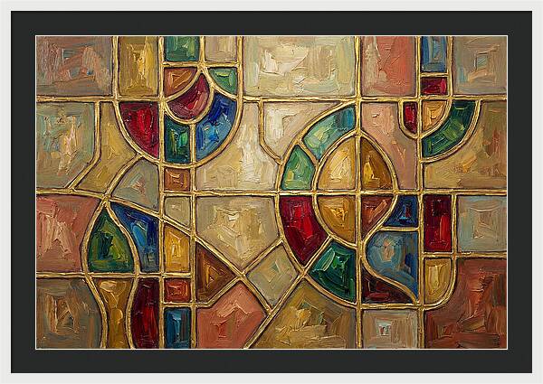 Stained Glass Mosaic Harmony