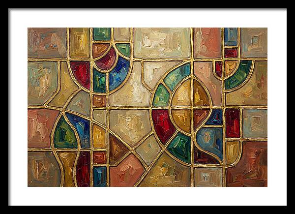 Stained Glass Mosaic Harmony