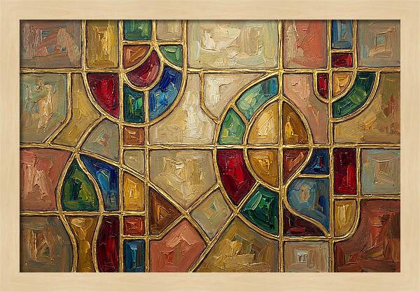 Stained Glass Mosaic Harmony