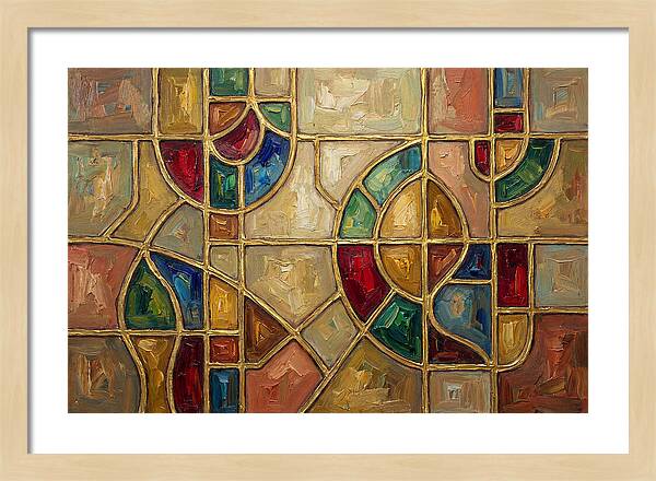 Stained Glass Mosaic Harmony