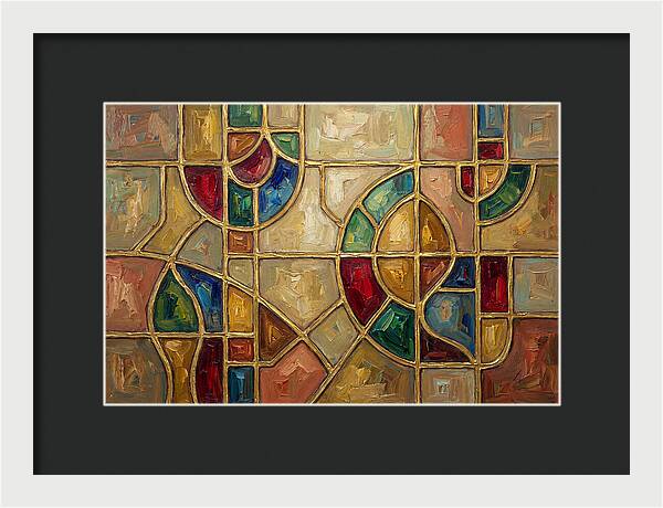 Stained Glass Mosaic Harmony