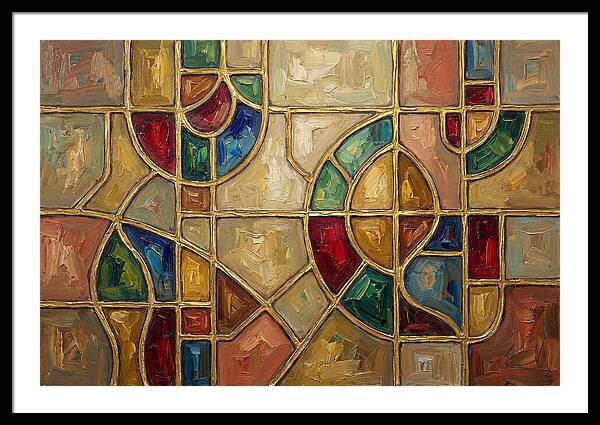 Stained Glass Mosaic Harmony