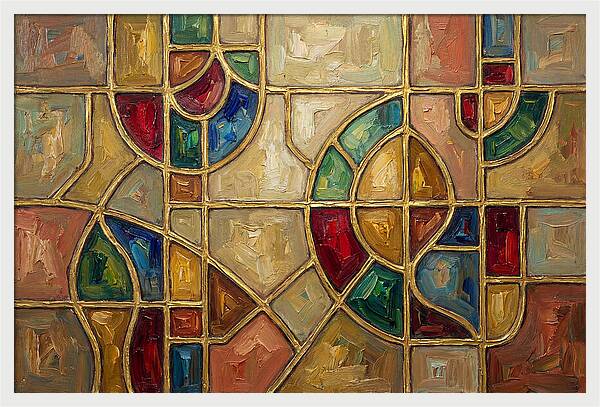 Stained Glass Mosaic Harmony
