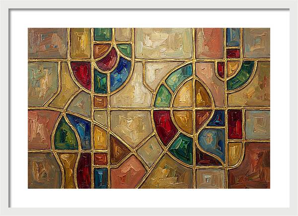 Stained Glass Mosaic Harmony