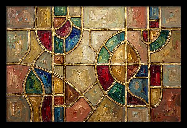 Stained Glass Mosaic Harmony