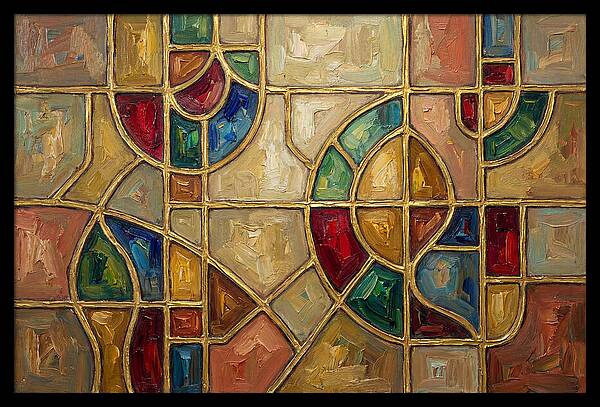 Stained Glass Mosaic Harmony