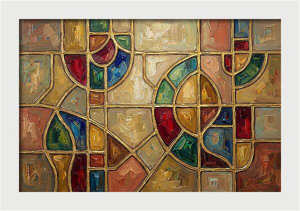 Stained Glass Mosaic Harmony