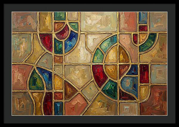 Stained Glass Mosaic Harmony