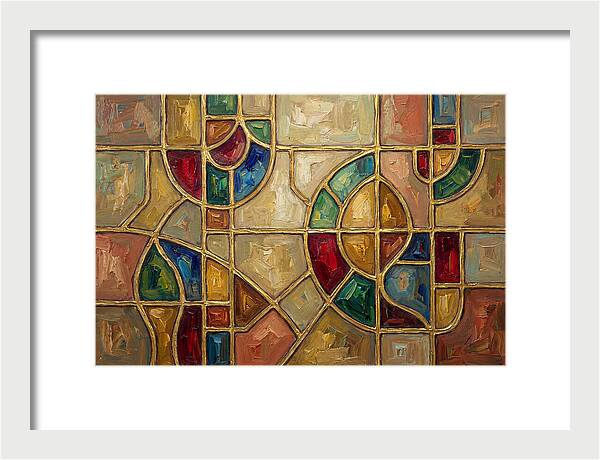 Stained Glass Mosaic Harmony