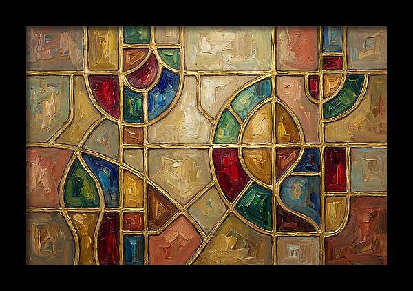 Stained Glass Mosaic Harmony