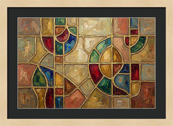 Stained Glass Mosaic Harmony