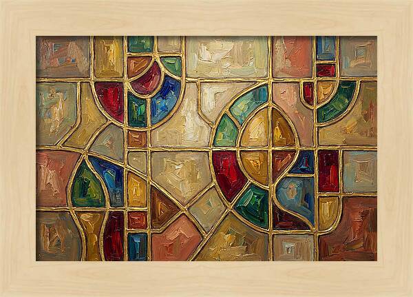 Stained Glass Mosaic Harmony