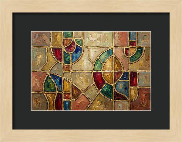 Stained Glass Mosaic Harmony